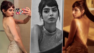 Khushi Kapoor Looks Like a Glam Doll in a Stunning Backless Gown (View Pics)